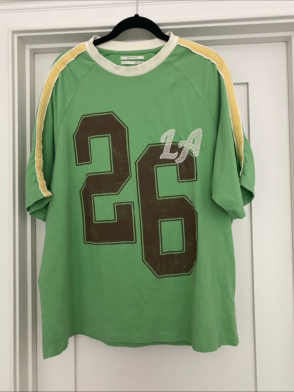 Green LA Anthropologie Graphic Tee
